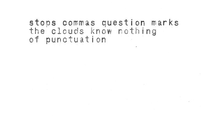 stops commas qustion marks
